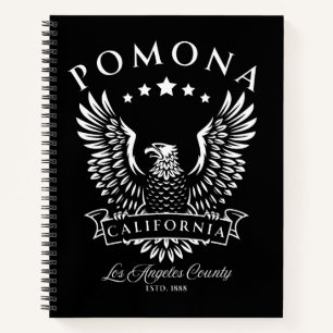 Pomona Los Angeles County California Vintage Adler Notizblock