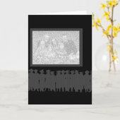 Pomp & Circumstance Karte (Gelbe Blume)