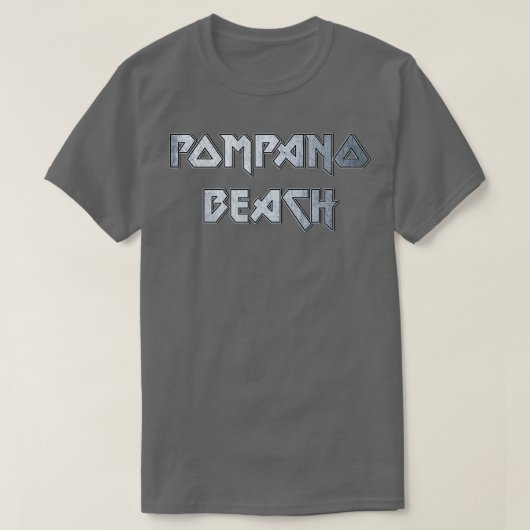 Pompano Beach FL T-Shirt (Design vorne)