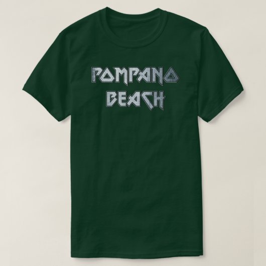 Pompano Beach FL T-Shirt (Design vorne)
