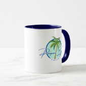 Pompano Beach Florida Kaffeetasse (VorderseiteRechts)