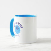 Pompano Beach Florida Kaffeetasse (Vorderseite Links)