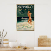 Pompano Beach FLORIDA Original Marilyn Monroe Poster (Küche)