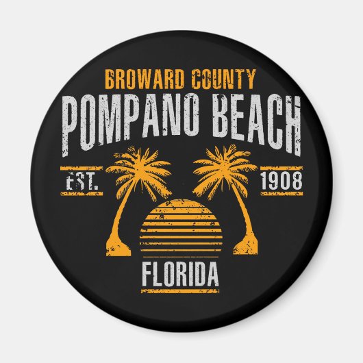 Pompano Beach Magnet (Vorne)