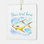 Pompano-Ornament Keramikornament (Links)