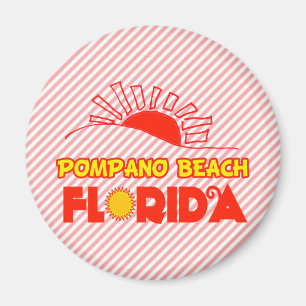 Pompano-Strand, Florida Magnet