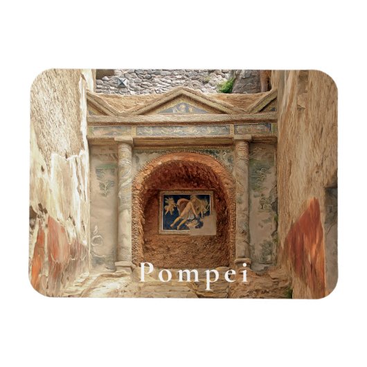 Pompei. 1 magnet (Horizontal)