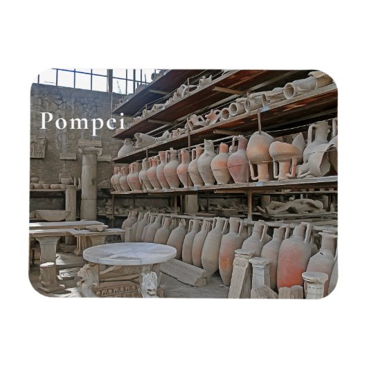 Pompei. 4 magnet (Horizontal)
