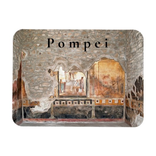 Pompei. #9. magnet (Horizontal)
