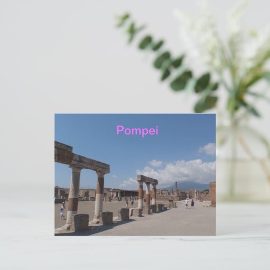 Pompei Postkarte (Stehend Vorderseite)