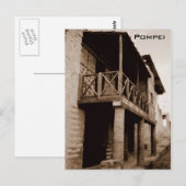 Pompei Postkarte (Vorne/Hinten)