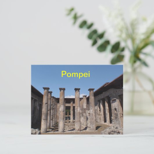 Pompei Postkarte (Stehend Vorderseite)