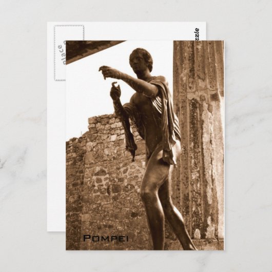 Pompei Postkarte (Vorne/Hinten)