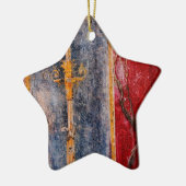 Pompeian Wandbild Keramik Ornament (Links)