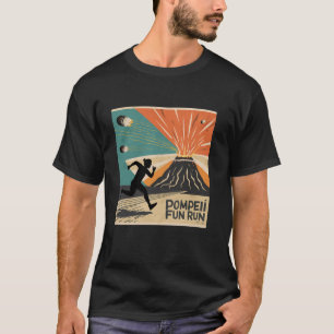 Pompeii 79 AD Fun Run Vulkan Lover's Long Sleeve T-Shirt