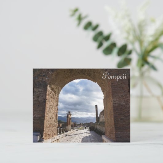 Pompeii Arch Postcard Postkarte (Stehend Vorderseite)