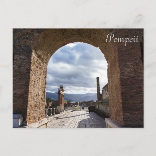 Pompeii Arch Postcard Postkarte (Vorderseite)
