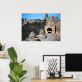 Pompeii, Bakery, with mill stones and oven Poster (Heimbüro)