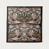 POMPEII COLLECTION,OCEAN - SEA LIFE SCENE Nautical Wandteppich (Vorderseite (Horizontal))