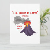 Pompeii der Boden ist Lava Feiertagskarte (Stehend Vorderseite)