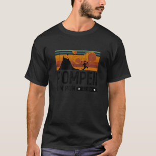Pompeii Fun Run 79 n. Chr. Retro Vintage T-Shirt