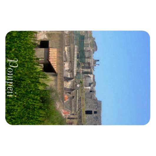 Pompeii Italien Magnet (Horizontal)