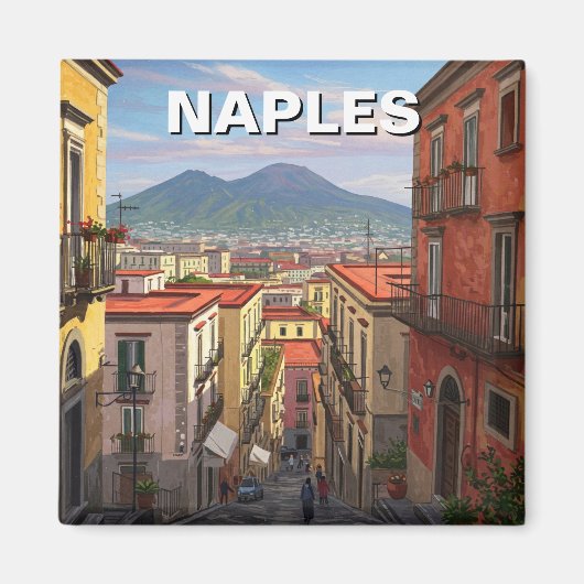 Pompeii Italien Monte Vesuvius Reisen Magnet (Vorne)