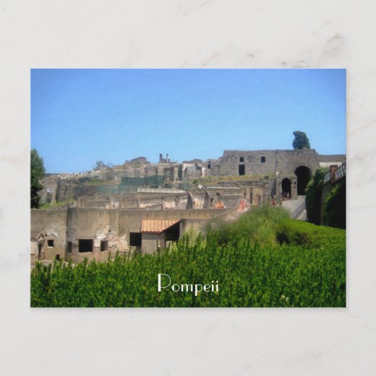 Pompeii Italien Postkarte (Vorderseite)