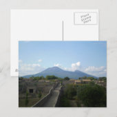 Pompeii nach dem Vulkan Postkarte (Vorne/Hinten)