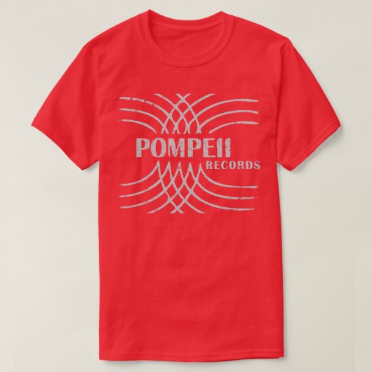 Pompeii Platten TShirt (Design vorne)