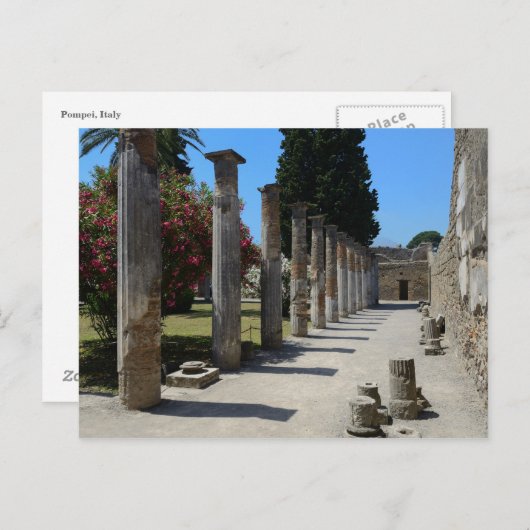 Pompeii Postcard Postkarte (Vorne/Hinten)