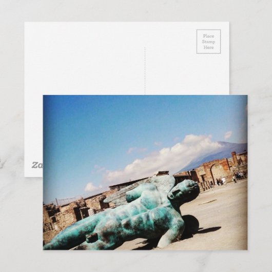 Pompeii Postkarte (Vorne/Hinten)