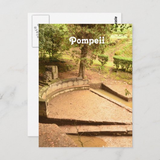 Pompeii Postkarte (Vorne/Hinten)