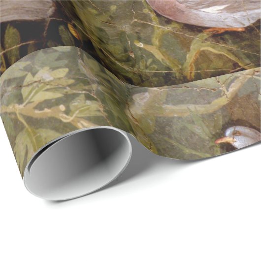 POMPEII-SAMMLUNG / DOVE IN THE GARDEN GESCHENKPAPIER (Rolleneckpunkt)