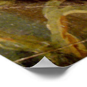 POMPEII-SAMMLUNG / DOVE IN THE GARDEN POSTER (Ecke)