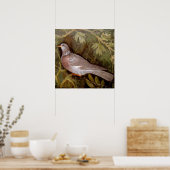 POMPEII-SAMMLUNG / DOVE IN THE GARDEN POSTER (Küche)