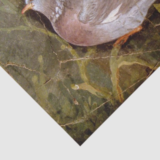 POMPEII-SAMMLUNG / DOVE IN THE GARDEN SEIDENPAPIER (Ausschnitt)