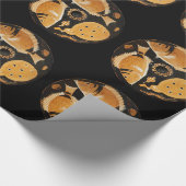 POMPEII-SAMMLUNG / FISCHE, OZEAN - MEERESLEBENSZEN GESCHENKPAPIER (Ecke)