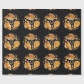 POMPEII-SAMMLUNG / FISCHE, OZEAN - MEERESLEBENSZEN GESCHENKPAPIER (Flach)