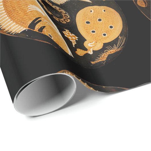 POMPEII-SAMMLUNG / FISCHE, OZEAN - MEERESLEBENSZEN GESCHENKPAPIER (Rolleneckpunkt)