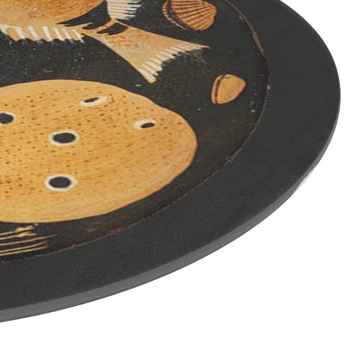 POMPEII-SAMMLUNG / FISCHE, OZEAN - MEERESLEBENSZEN SCHNEIDEBRETT (Ecke)