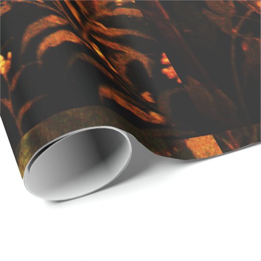 POMPEII-SAMMLUNG NIGHTINGALE MIT ROSE , rot Geschenkpapier (Rolleneckpunkt)