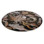 POMPEII-SAMMLUNG / OZEAN - MEER-LEBENSZENE SCHNEIDEBRETT (Ecke)