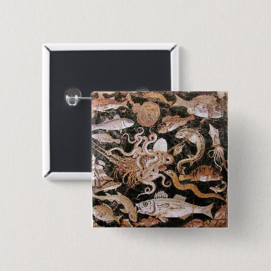 POMPEII-SAMMLUNG / OZEAN - MEERESLEBENSZENE BUTTON (Vorne & Hinten)