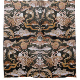 POMPEII-SAMMLUNG/OZEAN - MEERESLEBENSZENE DUSCHVORHANG