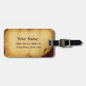 POMPEII-SAMMLUNG / OZEAN - MEERESLEBENSZENE GEPÄCKANHÄNGER (Vorderseite horizontal)