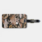 POMPEII-SAMMLUNG / OZEAN - MEERESLEBENSZENE GEPÄCKANHÄNGER (Rückseite horizontal)