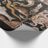 POMPEII-SAMMLUNG / OZEAN - MEERESLEBENSZENE GESCHENKPAPIER (Ecke)