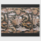 POMPEII-SAMMLUNG / OZEAN - MEERESLEBENSZENE GESCHENKPAPIER (Flach)