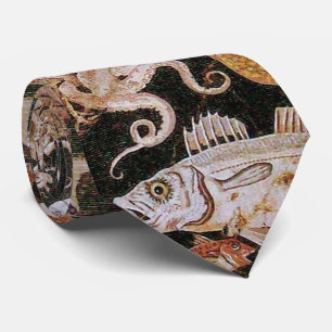 POMPEII-SAMMLUNG / OZEAN - MEERESLEBENSZENE KRAWATTE